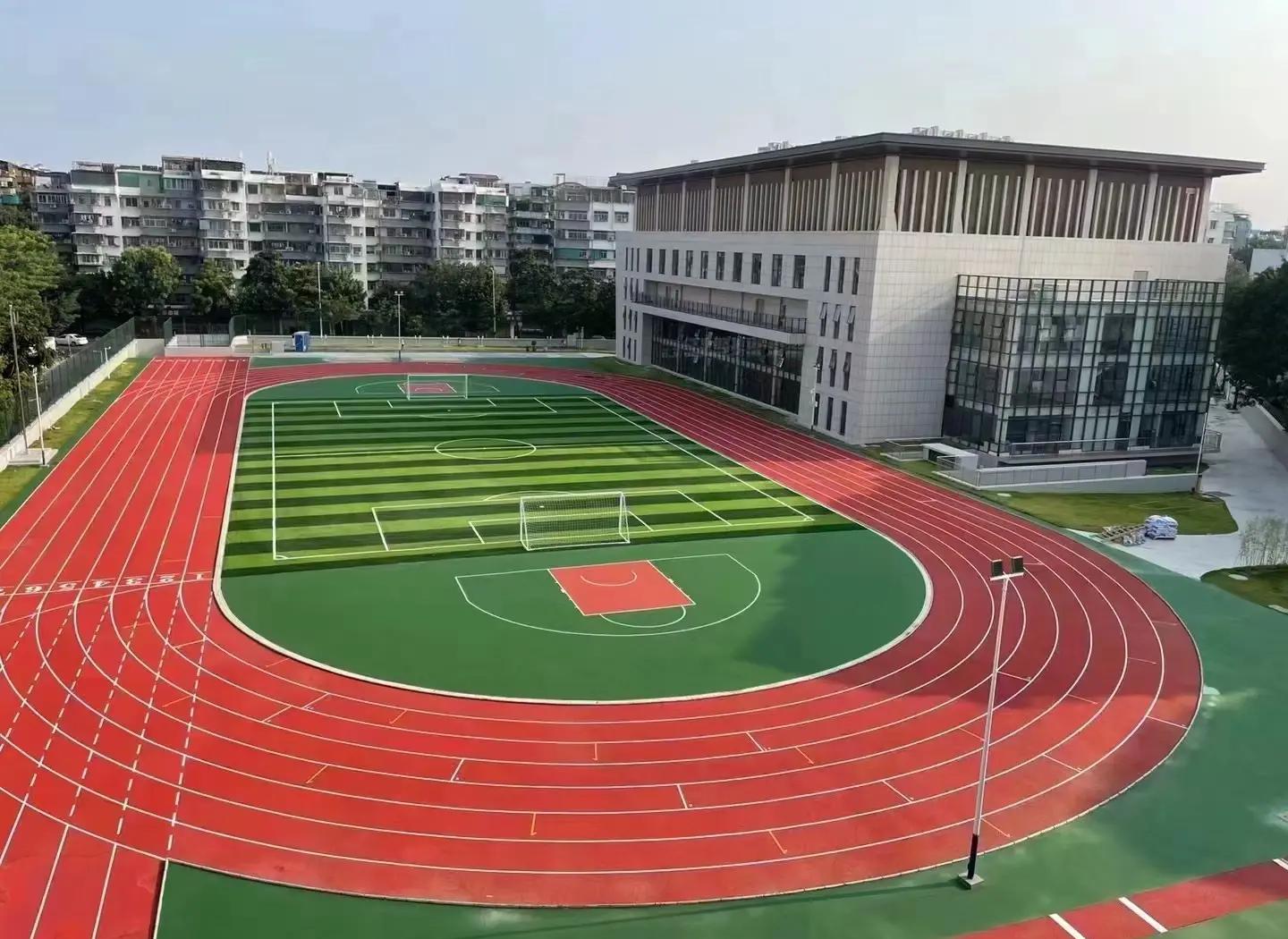 阿勒泰地区塑胶跑道塑胶篮球场 - 厂家